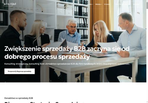 opinie Doradztwo i konsulting sprzedaży B2B | Jerzy Ejtel